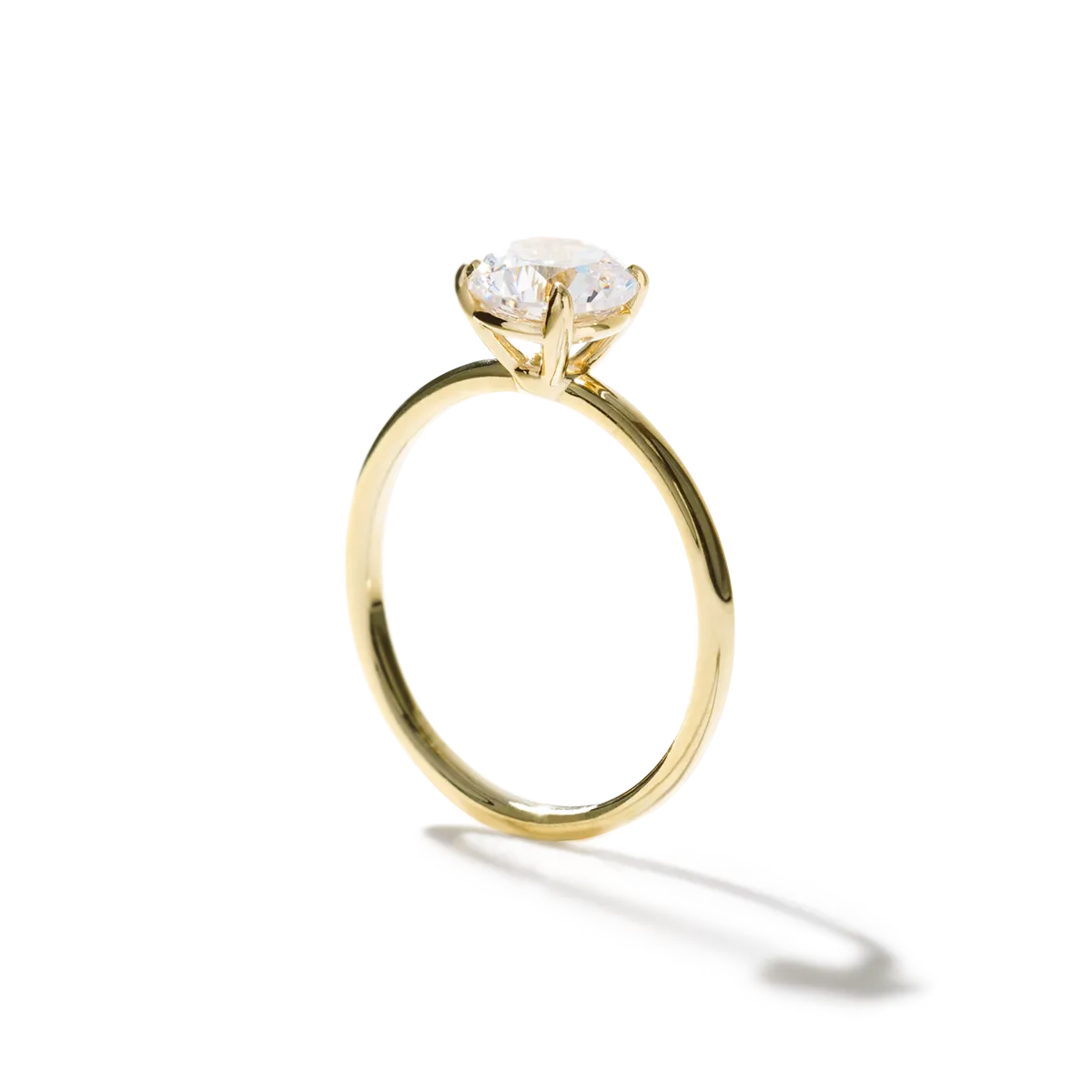 Noémie Solitaire Pick Your Diamond Shape Engagement Ring