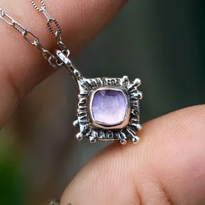 TRINITY / Pink Amethsyt Pendant